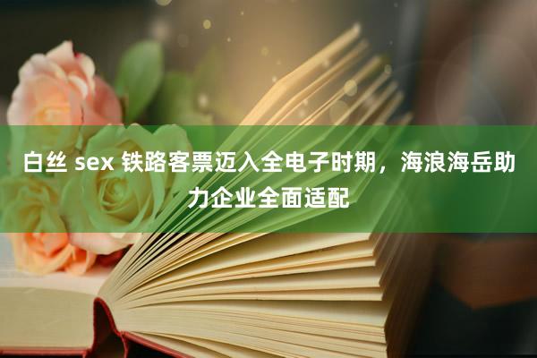 白丝 sex 铁路客票迈入全电子时期，海浪海岳助力企业全面适配